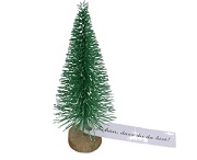 Tannenbäume für eine schöne Deko in der Winterzeit und zu Weihnachten